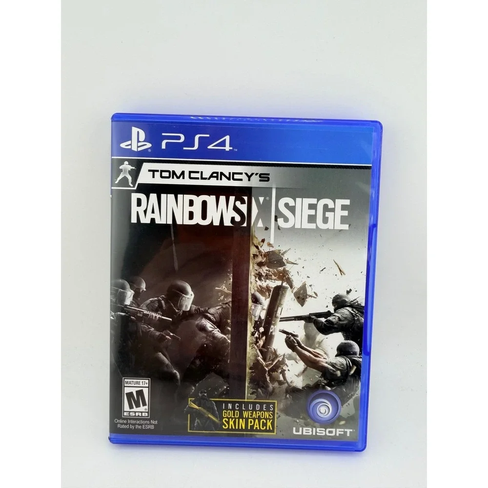 Tom Clancy's Rainbow Six Siege Sony PlayStation 4 PS4 2015 Ubisoft Tactical FPS